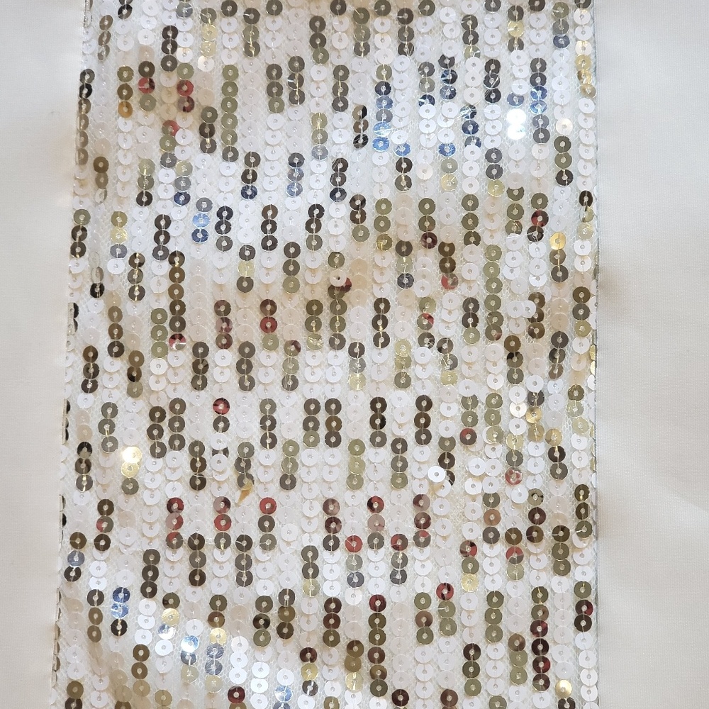 Tcec~ White Sequin Dress by Tcec - Picture 7 of 7